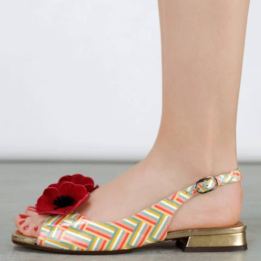 Chie Mihara Flat Sandals Multicolor Dames