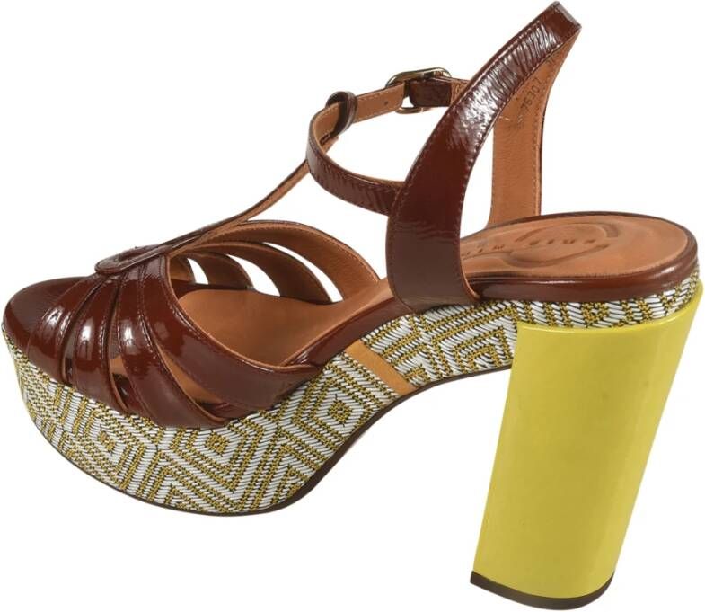 Chie Mihara Gele Haksandalen
