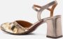 Chie Mihara Gouden hakken handgemaakte leren sandalen Yellow Dames - Thumbnail 3