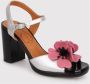 Chie Mihara Handgeweven leren sandalen met patent effect Multicolor Dames - Thumbnail 2