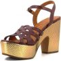 Chie Mihara High Heel Sandals Brown Dames - Thumbnail 4