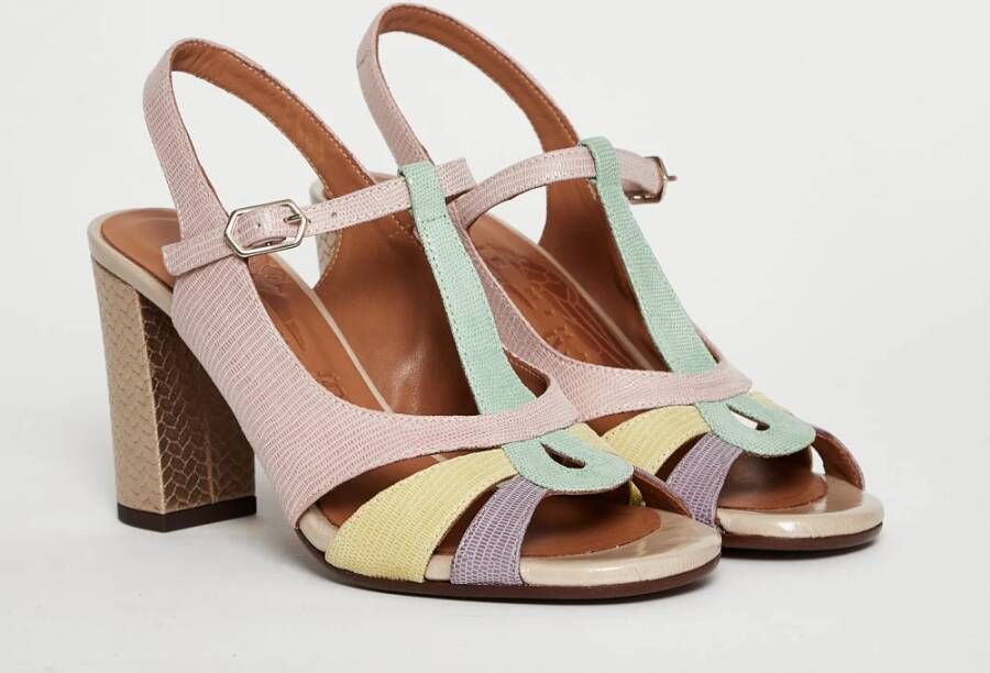 Chie Mihara Hoge hak sandalen met elastische tailleband Meerkleurig Dames
