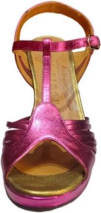 Chie Mihara Fuchsia Bronzen Elenja Sandaal Roze Dames