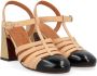 Chie Mihara Mekong Nude Zwart Sandalen Multicolor Dames - Thumbnail 2