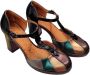 Chie Mihara Metallic Leren Hoge Hak Sandalen Multicolor Dames - Thumbnail 2