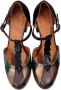Chie Mihara Metallic Leren Hoge Hak Sandalen Multicolor Dames - Thumbnail 3