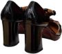 Chie Mihara Metallic Leren Hoge Hak Sandalen Multicolor Dames - Thumbnail 4