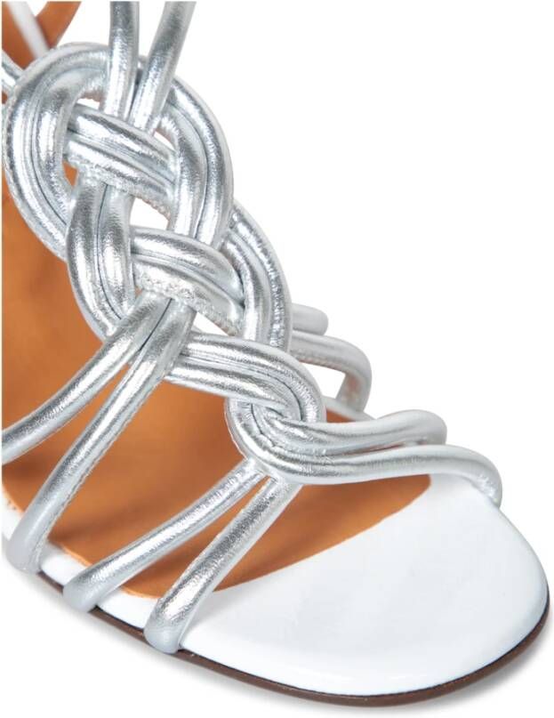 Chie Mihara Metallic Sandalen