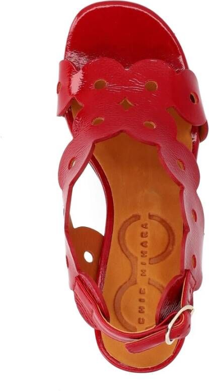 Chie Mihara Neide-Rojo Stijlvolle Rode Schoenen