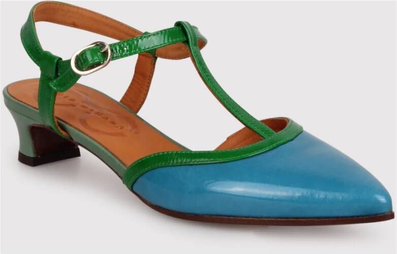 Chie Mihara Pumps met blokhak en enkelband Multicolor Dames