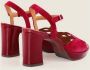Chie Mihara Rode Lakleren Sandalen - Thumbnail 2
