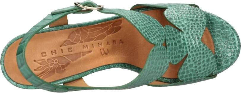 Chie Mihara Sandalen Groen