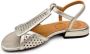 Chie Mihara Zilveren leren sandalen met gespsluiting - Thumbnail 2