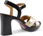 Chie Mihara Zwart Wit Goud Sandaal Multicolor Dames - Thumbnail 4