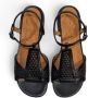 Chie Mihara Zwarte Lage Hak Sandalen - Thumbnail 2