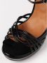 Chie Mihara Zwarte Lakleren Hakken Sandalen - Thumbnail 2