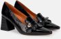Chie Mihara Zwarte Lakleren Platte Schoenen Black Dames - Thumbnail 5