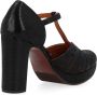 Chie Mihara Zwarte leren schoen met uitsnijding - Thumbnail 2