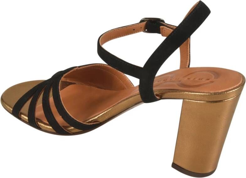Chie Mihara Zwarte Sandalen met Hak