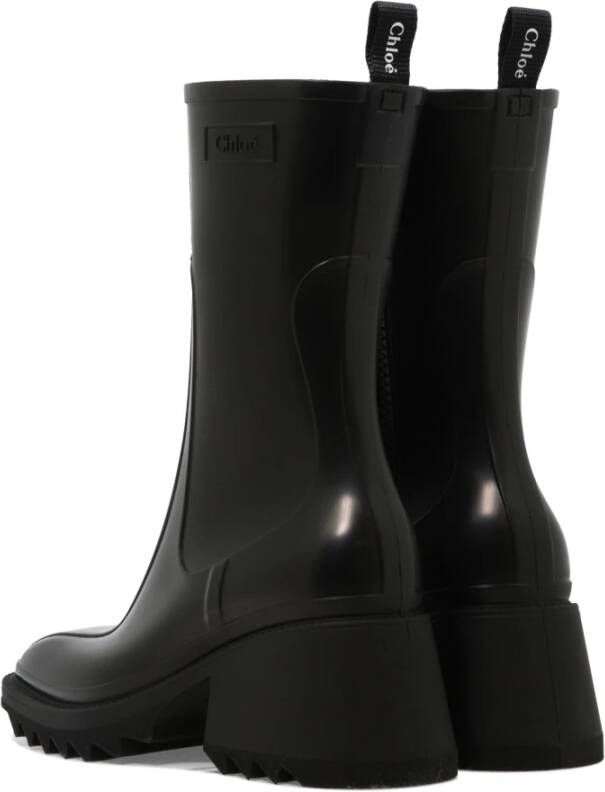 Chloé Betty Regenlaarzen Black Dames