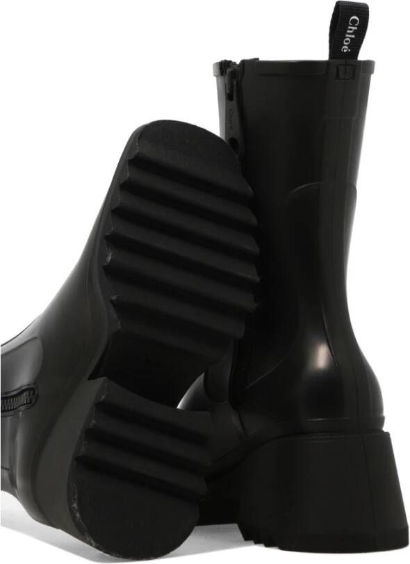 Chloé Betty Regenlaarzen Black Dames