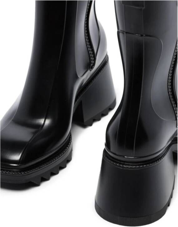 Chloé Betty Regenlaarzen Black Dames