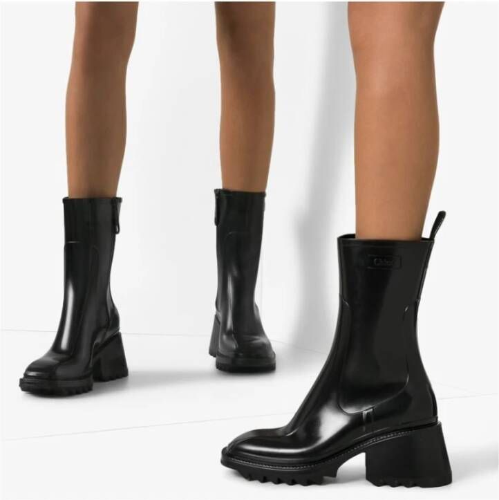 Chloé Betty Regenlaarzen Black Dames