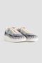Chloé Blauwe Nama wedge sneakers met mesh Multicolor Dames - Thumbnail 2