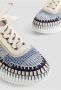 Chloé Blauwe Nama wedge sneakers met mesh Multicolor Dames - Thumbnail 5
