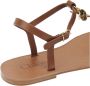 Chloé Bruine leren sandalen - Thumbnail 2