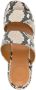 Chloé Bruine leren sandalen slangeffect bandjes - Thumbnail 2