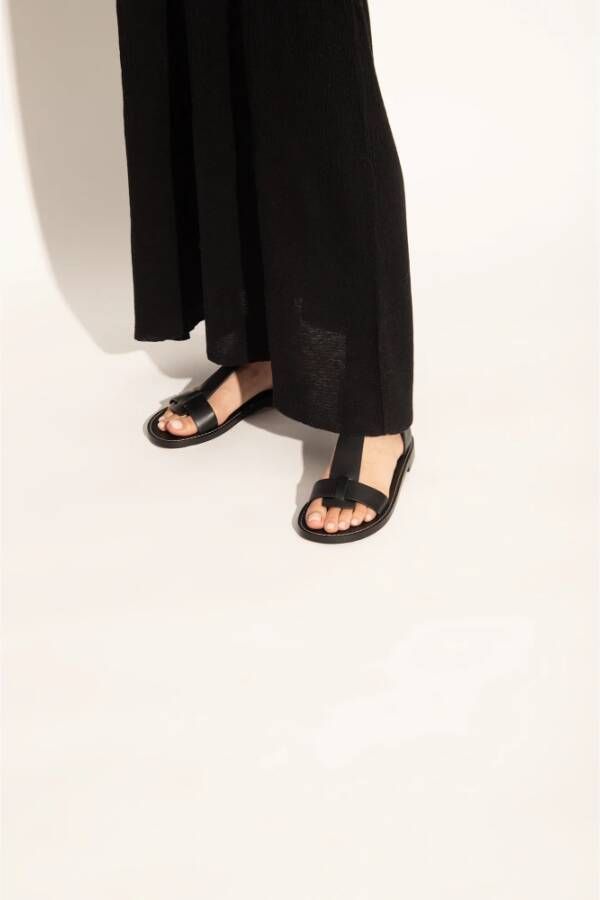 Chloé Leren sandalen Zwart Dames