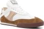 Chloé Gestikte Leren Sneakers Wit Bruin Multicolor Dames - Thumbnail 15
