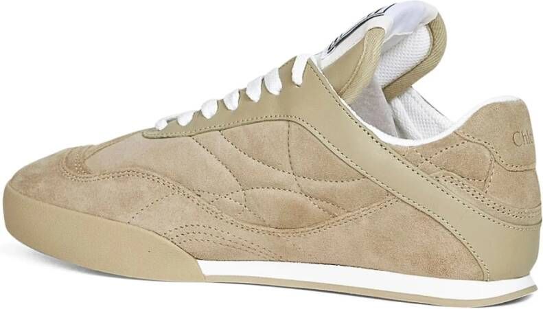 Chloé Groene Leren Sneakers