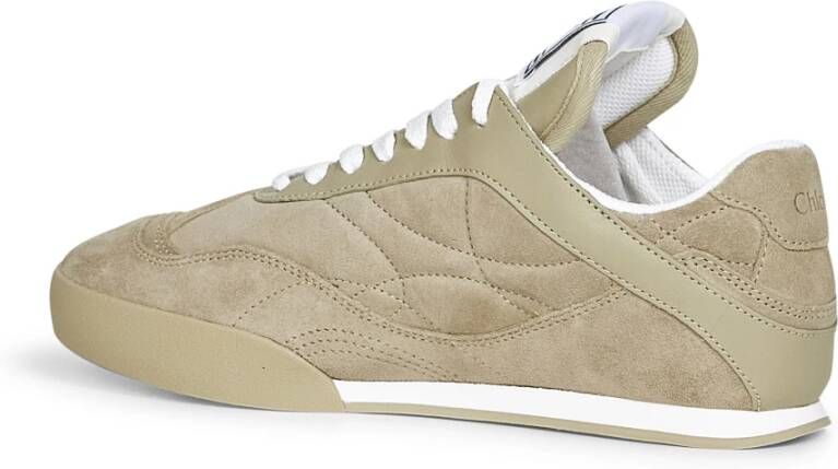 Chloé Groene Sneakers met Binnenhak