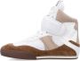 Chloé Hoge sneaker met mesh en suède Multicolor Dames - Thumbnail 3