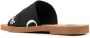 Chloé Witte Logo Strap Slides Sandalen - Thumbnail 6