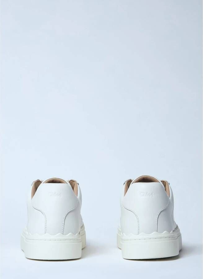 Chloé Lauren leren sneakers