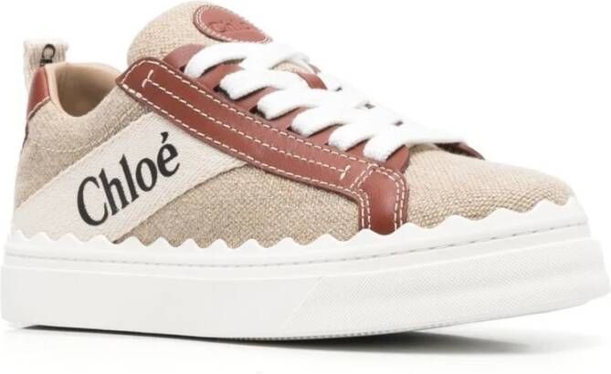 Chloé Lauren Sneakers Wit Dames