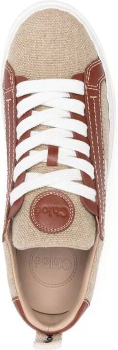 Chloé Lauren Sneakers Wit Dames