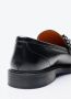 Chloé Leren Amandelteen Loafers Gestapelde Hak Black Heren - Thumbnail 9