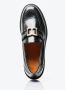 Chloé Leren Amandelteen Loafers Gestapelde Hak Black Heren - Thumbnail 11