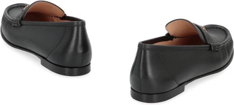 Chloé Leren Loafers met Ronde Neus