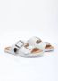 Chloé Leren sandalen met gespsluiting White Dames - Thumbnail 3