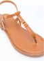 Chloé Leren sandalen met teenpost Brown Dames - Thumbnail 8