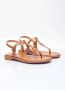 Chloé Leren sandalen met teenpost Brown Dames - Thumbnail 9
