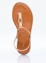 Chloé Leren sandalen met teenpost Brown Dames - Thumbnail 13