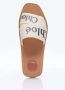 Chloé Witte Logo Canvas Sandalen Vrouw White Dames - Thumbnail 14