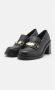 Chloé Luxe Montpellier Coqueline Boutique Mocassins Zwart Goud Black Dames - Thumbnail 2