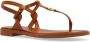 Chloé Leren sandalen met teenpost Brown Dames - Thumbnail 4